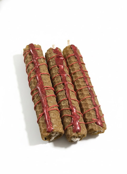 Pack de Velitas para el Amor ❤️
Cera de abeja 100% natural – Ritual de atracción y dulzura