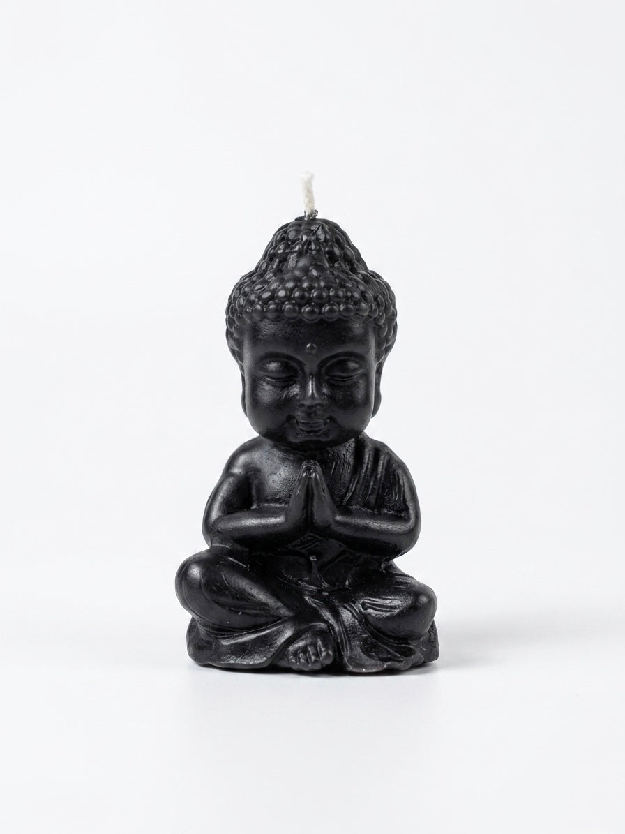 Vela Buda Negro: Protección, Corte y Transmutación