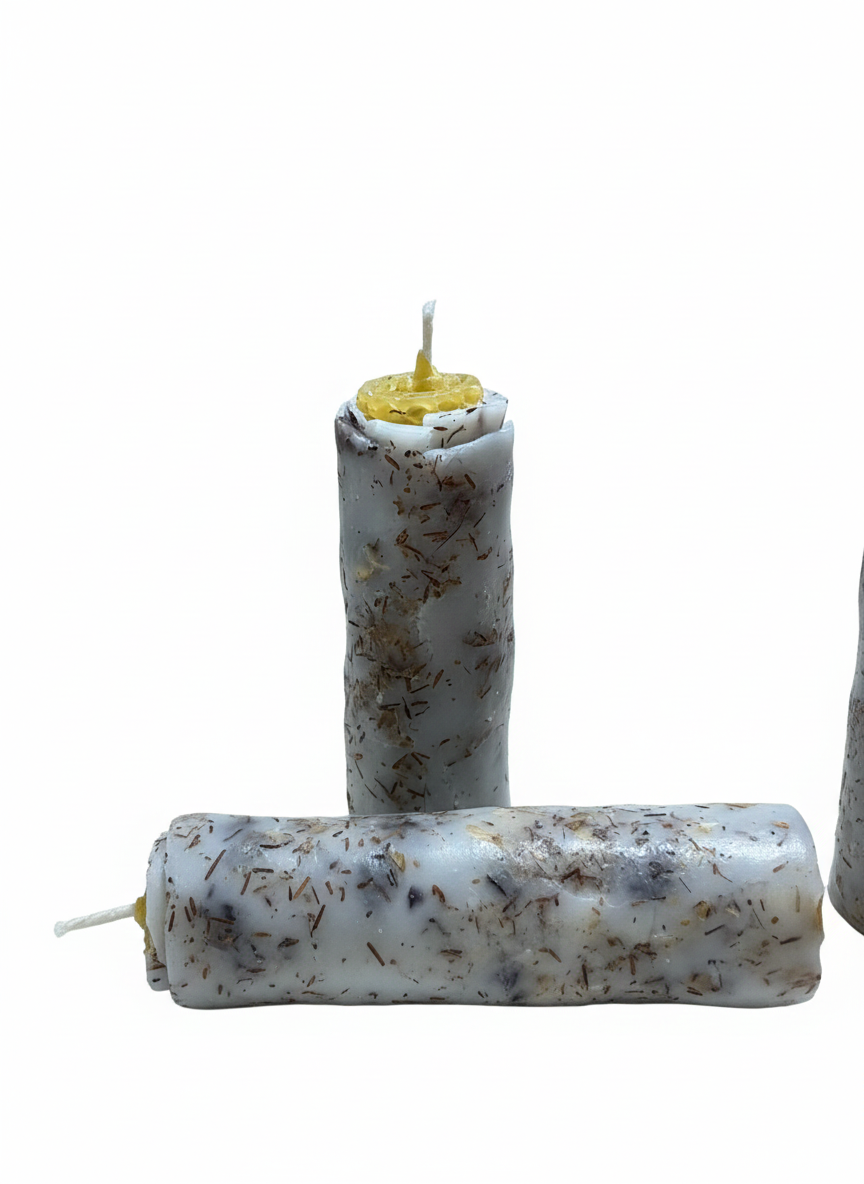 Vela de Cera de Abeja  - Regencia Lunar 🌙