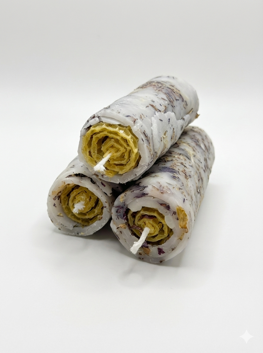 Vela de Cera de Abeja  - Regencia Lunar 🌙