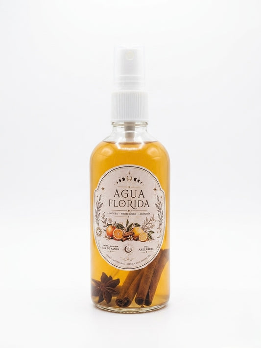 Agua Florida Artesanal 100ml 🍊- Elixir Cítrico - Luz de Xanna
