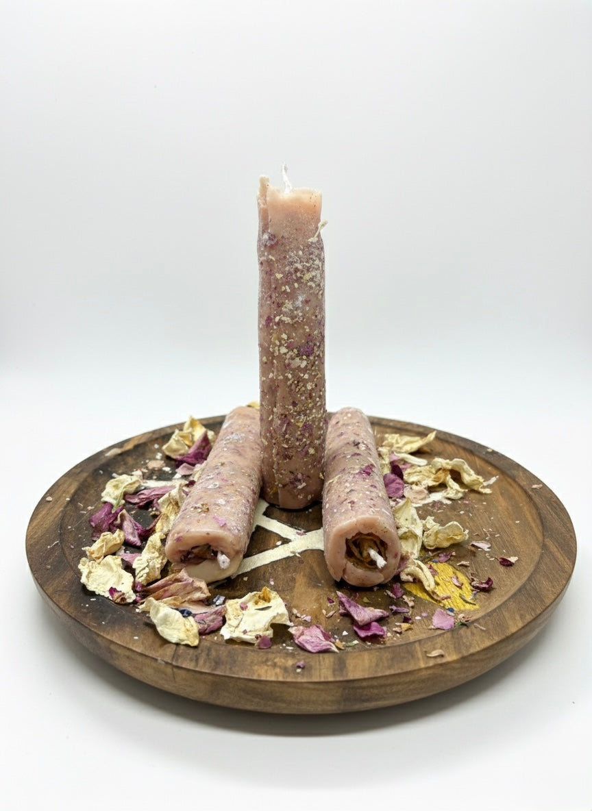 Vela de Cera de Abeja · Amor Propio & Autoestima