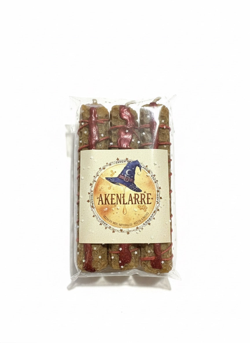 Pack de Velitas para el Amor ❤️ 
Cera de abeja 100% natural – Ritual de atracción y dulzura