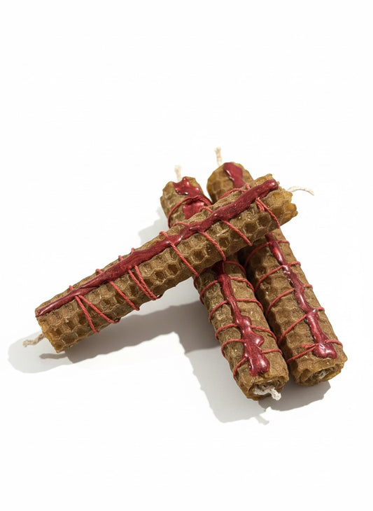 Pack de Velitas para el Amor ❤️ 
Cera de abeja 100% natural – Ritual de atracción y dulzura