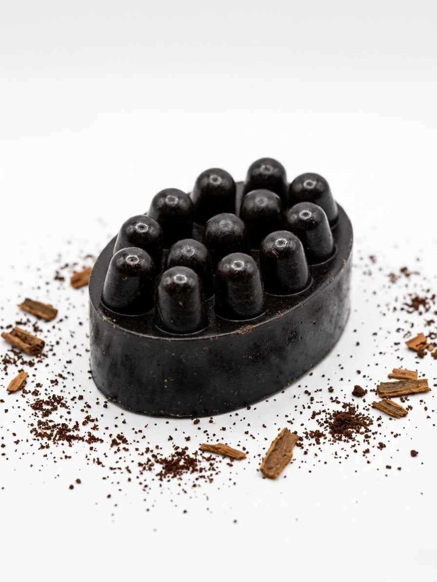 Jabón de Café y Canela: Energía, Exfoliación y Vitalidad